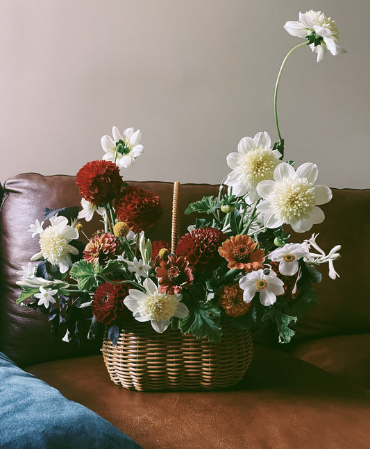 The Louise - Seasonal Blooming Basket