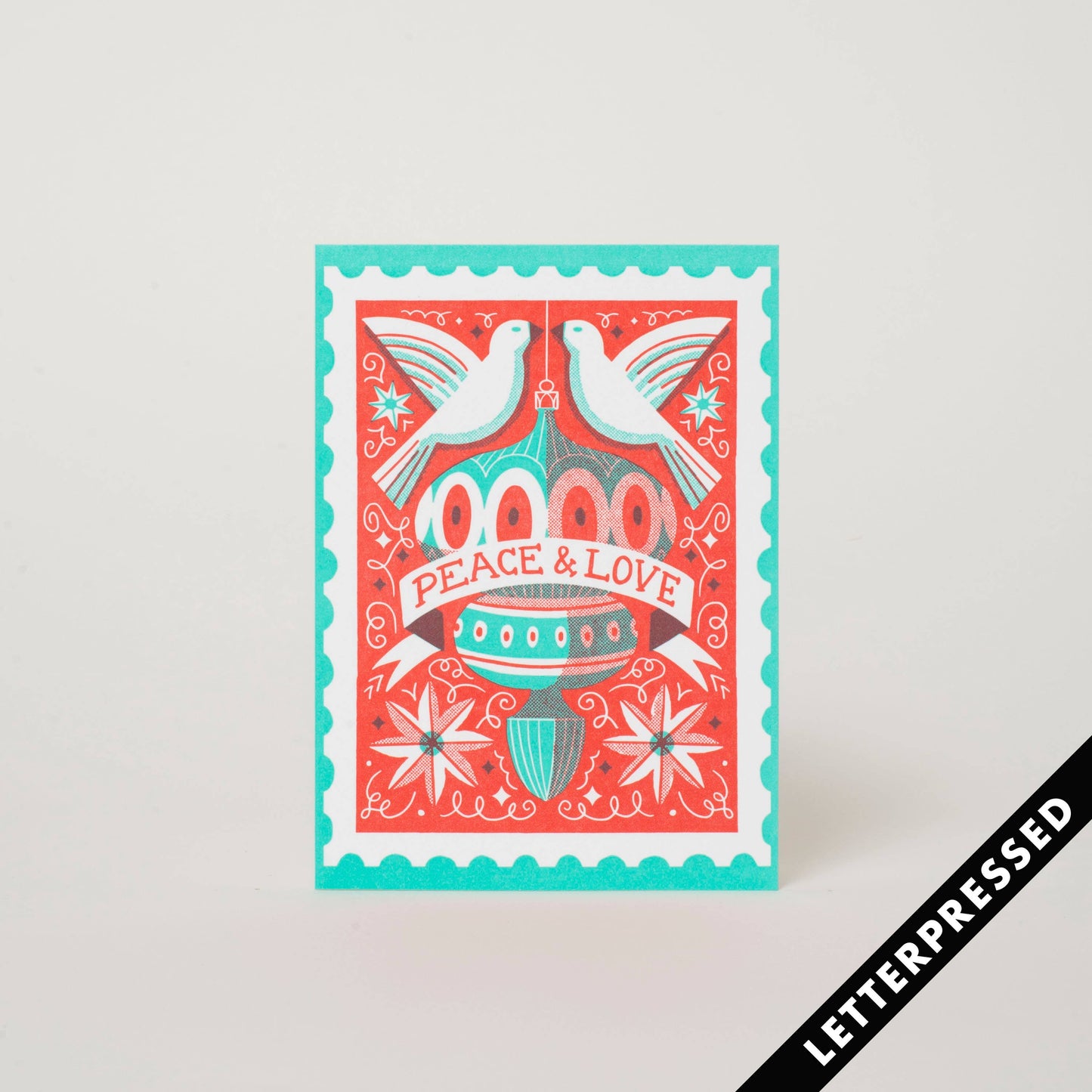 Peace & Love Holiday Card Pack